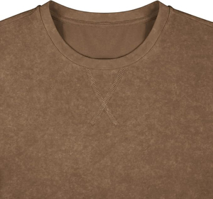 Crew Neck <b>T</b>-<b>Shirt</b> Tee <b>Fitted</b> 100% Cotton <b>T</b> <b>Shirts</b> for Man Cotton Drop Shoulder Quick <b>Dry</b> Light O-Neck <b>T</b>-<b>shirt</b> for <b>men</b> - Product Image 3
