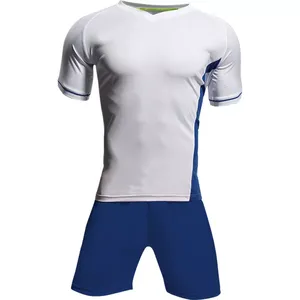 Vente en gros usine – Kits de maillots de football personnalisés avec logo et couleurs sur mesure, uniformes de soccer pour adultes, techniques de découpe automatisées, 100 % personnalisables - Product Image 2