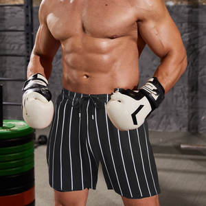 Shorts de course longs pour hommes avec poches, séchage rapide, respirants et anti-plis, fermeture à cordon, couleur/logo personnalisable - Product Image 2