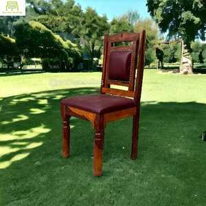 เก้าอี้รับประทานอาหารไม้เนื้อแข็งคลาสสิกวินเทจราคาต่ําร้านอาหารเก้าอี้รับประทานอาหารคาเฟ่พร้อมขาไม้สําหรับร้านอาหาร - Product Image 6