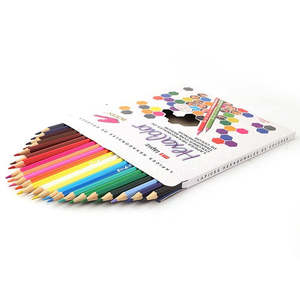 Crayons de couleur, lot de 24 pièces - Multicolore - Product Image 1