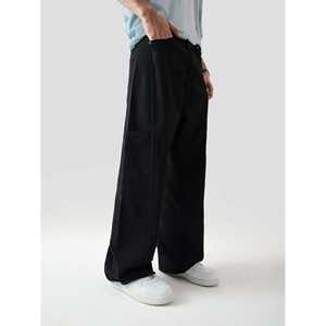 กางเกงคาร์โก้เอวสูงสีดำ รุ่นยูทิลิตี้ V1 ผ้าแคนวาส - Product Image 4