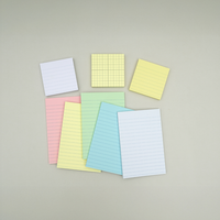 [HansolMTS] Notes autocollantes en gros 5 couleurs Notes de bureau inscriptibles à déchirure lisse pour planificateur et bureau