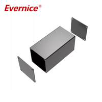 Boîtier en aluminium anodisé pour électronique, boîtier d'instrumentation, boîte de jonction, boîtier pour rail DIN