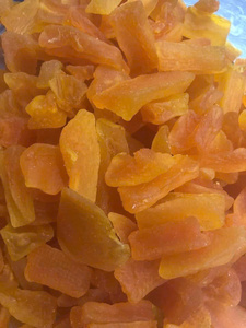 Chips de papaye Saveur sucrée croquante de qualité supérieure Idéal pour la garniture de yaourt et les collations quotidiennes nutritives aux fruits - Product Image 6