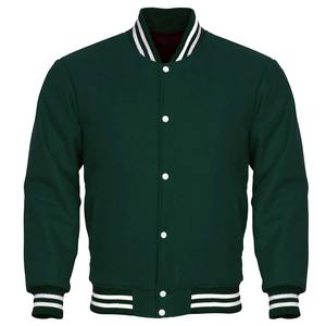 High Quality Custom Chenille Embroidery Patch Stand Collar Men's Baseball Jackets Oversized Letterman Varsity Jackets for Winter - Product Image 6