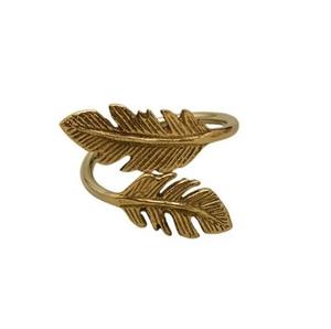 Rond de serviette de luxe de haute qualité pour la vaisselle Porte-mouchoirs décoratifs de qualité supérieure Rond de serviette en fer avec travail martelé - Product Image 6