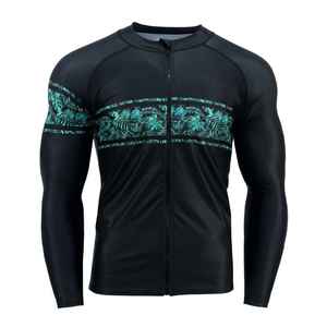 Rashguard actif pour hommes - Respirant, antibactérien, séchage rapide pour les nageurs, les coureurs, les combattants avec une élasticité avancée, confort stable - Product Image 6