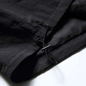 Vente chaude hommes coupe-vent veste confortable imperméable sur mesure avec col à capuche solide Streetwear Style décontracté - Product Image 3