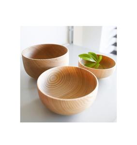 Juego de cuenco de madera de primera calidad, cuenco de servidor de comida de diseño atractivo para el hogar, hotel, restaurante, vajilla, decoración de mesa, cuenco de madera - Product Image 1
