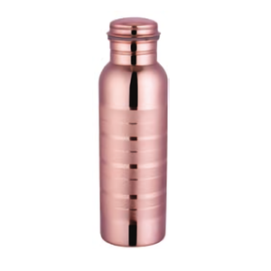 ขวดน้ำทองแดงบริสุทธิ์สไตล์โบราณสำหรับอายุรเวทแบบดั้งเดิมให้ความชุ่มชื้นในชีวิตประจำวันเพื่อสุขภาพและการใช้ชีวิตอย่างยั่งยืน - Product Image 2