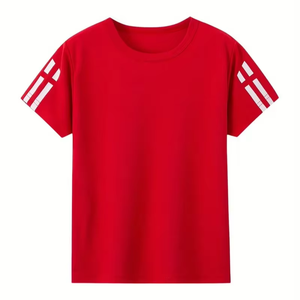 T-shirt de sport ample pour garçons, séchage rapide, décontracté, confortable, polyvalent, jersey athlétique à manches courtes, t-shirt personnalisable - Product Image 1
