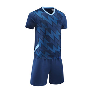 Uniforme de football pour hommes de taille adulte confortable et respirant/uniforme de football pour hommes de couleur unie de haute qualité - Product Image 1