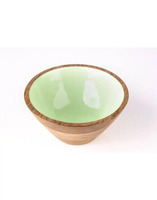 METIER NOUVEAU DESIGN UNIQUE BOL À SALADE EN BOIS IMPRIMÉ POUR LES ALIMENTS BOL DE SERVICE CUISINE HOME HOTEL GROS USINE DIRECTE DE L'INDE