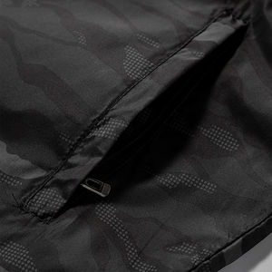 Chaqueta de lluvia de poliéster suave de talla grande para hombre de diseño personalizado cazadora impermeable de calle alta para correr al aire libre Lona de invierno - Product Image 4