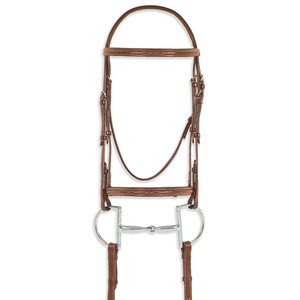 PRO fantaisie cousu bride surélevée produits Durable en cuir tressé course laisse formation de marche pour les fournitures pour animaux de compagnie de taille moyenne - Product Image 5