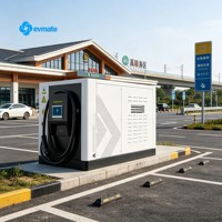 Sistem Penyimpanan Energi Baterai Mobile Pengisi Daya EV Terintegrasi BESS All-in-One 60kWh 30kW untuk Stasiun Pengisian Cepat