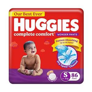 ผ้าอ้อมเด็กฮักกี้ส์ เบบี้ดราย คอมฟอร์ท – ปกป้องยาวนาน - Product Image 5