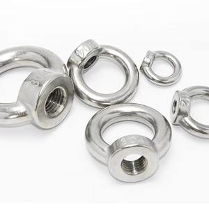 Acabado pulido Acero inoxidable 304/316 Tuercas de ojo Fundición de precisión DIN582 Categoría de producto Tuercas - Product Image 4