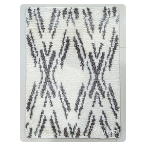 Lujosas alfombras multicolores anudadas a mano hechas de lana pura de Nueva Zelanda para una elegante sala de estar e interiores del hogar - Product Image 1