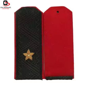 Écussons d'épaule uniformes de haute qualité, design durable, étiquette privée, logo personnalisé, approvisionnement en gros, broderie sur toile 3D, meilleur prix - Product Image 4