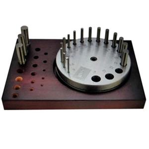 Coupe-disques en acier trempé de haute qualité avec base en bois, outils et équipements pour la fabrication de bijoux, utilisé pour la fabrication de bijoux - Product Image 1