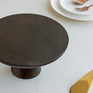 Plateau à gâteau rond en bois fait à la main, non toxique, écologique, durable, réglable, léger, peint à la main, 10 pouces x 10 pouces x 5 pouces (LxLxH) - Product Image 4