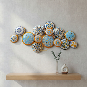 Arte Metálico Tradicional para Pared Exterior, Decoración de Hierro Resistente a la Intemperie para Jardín, Patio y Paredes Exteriores, Venta al por Mayor - Product Image 2