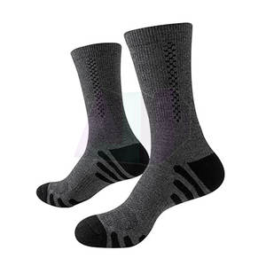 Comfortable Breathable Sweat-Absorbent Spandex/Polyester <b>Training</b> Wear Sports <b>Socks</b> for Fitness Workout Basketball Long Time Use - Product Image 5