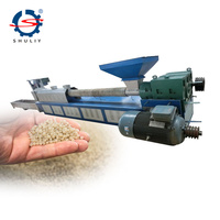 Machine d'extrusion de recyclage de plastique LDPE HDPE PP / Machine de fabrication de granulés de plastique / Machine de granulation de recyclage