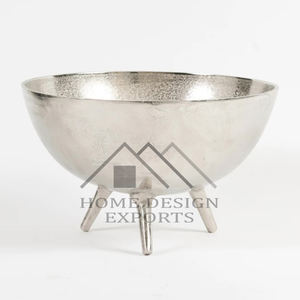Bol à fruits en aluminium pour table basse et table centrale, bol à fruits en métal très vendu pour la décoration de la maison et du salon - Product Image 5