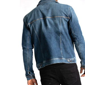 แจ็กเก็ตยีนส์สำหรับผู้ชายโอเวอร์ไซส์วินเทจแจ็กเก็ตเดนิมแนวสตรีทฤดูใบไม้ร่วงฤดูหนาว - Product Image 3