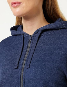 Custom Design Solid <b>Blue</b> Color Casual <b>Hoodies</b> & Sweatshirts Comfortable Stylish <b>for</b> Autumn & Winter with Front Logo - Product Image 4