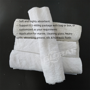 Chiffons blancs carrés à coudre <span class=keywords><strong>doux</strong></span> Serviettes de bain recyclées et usagées Sans taches Paquet de 25kg de chiffons d'essuyage - Product Image 3