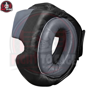 Bon fournisseur, service OEM ODM, protège-tête de boxe en cuir PU léger, écologique, de haute qualité, confortable, grande bouche - Product Image 4