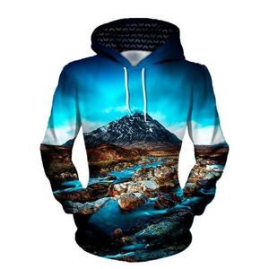 Venta al por mayor de fábrica, sudaderas con capucha de estilo callejero de algodón liso de gran tamaño para hombre, jersey de hombro caído personalizado para invierno - Product Image 3