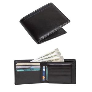 Portefeuille d'affaires à deux volets pour hommes de qualité supérieure porte-cartes multi-cartes à la mode conception courte fermeture à glissière pour un usage quotidien - Product Image 2