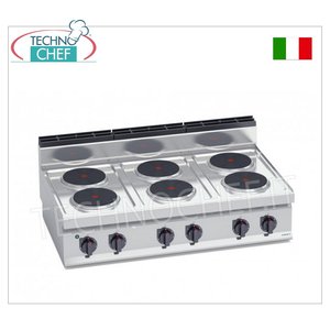 Cuisinière électrique à 6 plaques, 15,6 kW - Product Image 3