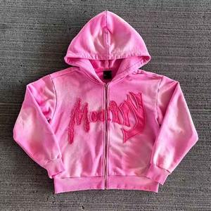 เสื้อสเวตเชิ้ตวินเทจซักได้ใส่ได้ทั้งชายและหญิงมีฮู้ดสำหรับผู้ชาย - Product Image 2