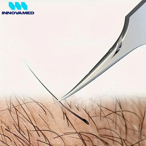 Tijeras de microresorte de acero inoxidable con agarre antideslizante de alta precisión para bordado, costura, recorte de cejas, diseño duradero afilado - Product Image 4