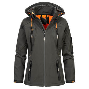 Best Quality Lightweight Zipper Hooded Activewear Softshell Jacket For Women Musthave Soft <b>Warm</b> Fabric Comfortable Women Jacket - Product Image 5