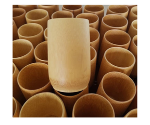 Vente de tasses en bambou éco-sûres Tasse en bambou faite à la main du Vietnam Stock massif pour l'exportation Meilleures offres Offre compétitive pour une vie écologique - Product Image 5