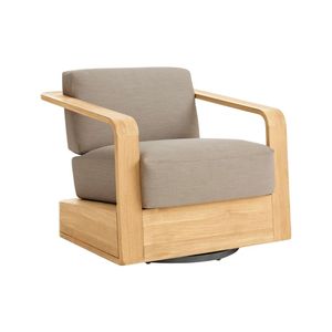 Sillón de exterior Asteron The Mocoto Plaza, sillón de jardín de teca maciza, sofá de lujo para jardín, muebles premium para hoteles y resorts. - Product Image 1
