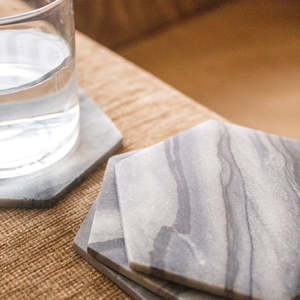 Handmade Stone Coaster For Home Kitchen Restaurant Hotel Tableware Coaster in Best Design - Product Image 3