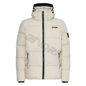 Chaqueta acolchada de invierno informal para hombre, tela de alta calidad, impermeable, con capucha, bolsillos personalizados con cremallera, nueva moda de talla grande - Product Image 4