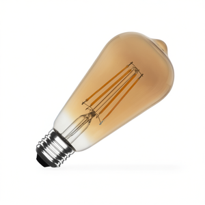 Bombillas LED DEC. PEBETERO 6W E27, Color Ámbar, Producto Regular - Product Image 2