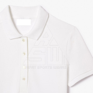 Camiseta Casual de Manga Corta para Mujer - Tejido de Poliéster/Algodón Transpirable de Secado Rápido y Ecológico, Diseño Liso, MOQ Bajo - Product Image 5