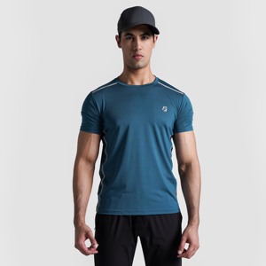 T-shirt technique de plein air Dark Teal Run Overland - Product Image 1