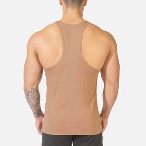 Camiseta sin mangas para hombre personalizada de alta calidad, chaleco deportivo superventas de algodón orgánico 100%, camiseta en blanco de nuevo diseño - Product Image 4