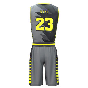 Uniforme de equipo de entrenamiento de baloncesto americano personalizado fabricante de uniformes de baloncesto para jóvenes - Product Image 3